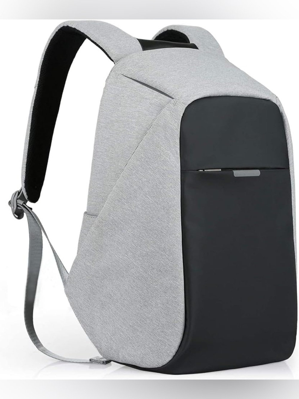 Oscaurt Anti-Theft Backpack in Light Grey